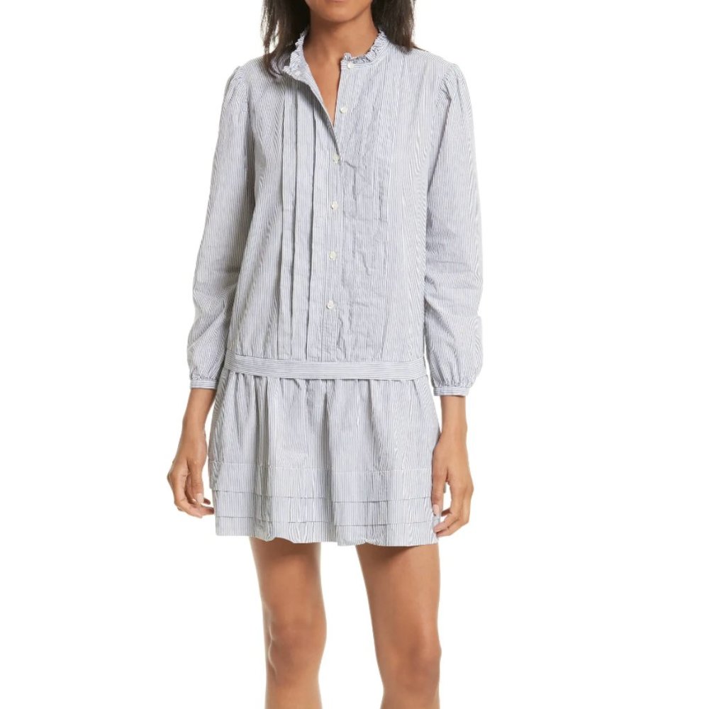La Vie Rebecca Taylor Cotton Shirtdress